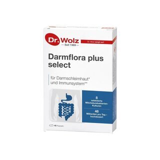 Dr. Wolz Darmflora plus select 40Kapseln