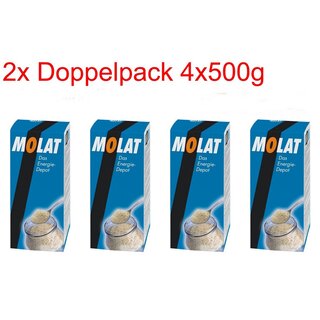 Dr. Grandel MOLAT 4 x 500g + Gratis 4 Molino Riegel Amazon Prime