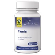 Raab Taurin 100 Kapseln  600 mg
