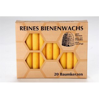 Hahn 100% Bienewachs Baumkerzen