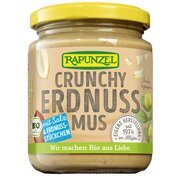 Rapunzel Erdnussmus Crunchy mit Salz 250g