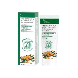 doc nature&rsquo;s Weihrauch & Menthol Gel 100ml