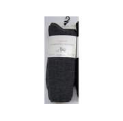 2 Paar Lammwoll Socken grau Gr.43-46