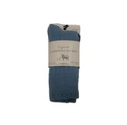 2 Paar Lammwoll Socken hellblau+dunkelblau Gr. 39-42