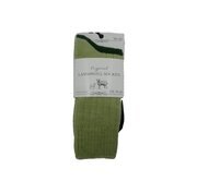 2 Paar Lammwoll Socken hellgrün+dunkelgrün Gr. 35-38