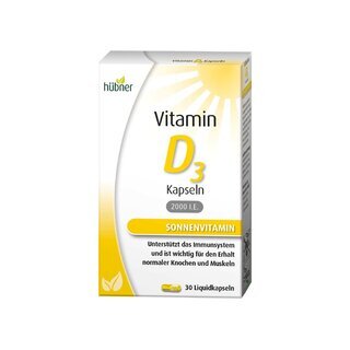 Hübner Vitamin D3 Kapseln 30Stk