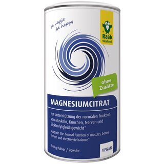 Raab Magnesium Citrat Pulver, 340g