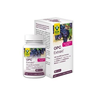 Raab OPC forte 90 Kapseln  450 mg, 40,5g