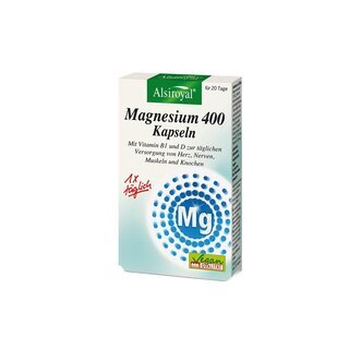 Alsiroyal Magnesium 400  - 20Kapseln