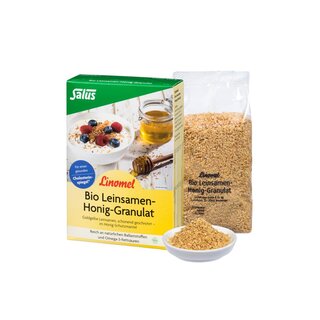 Salus Linomel Leinsamen-Honig-Granulat bio