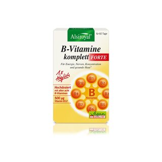 Alsiroyal B-Vitamine Komplett Forte 60St