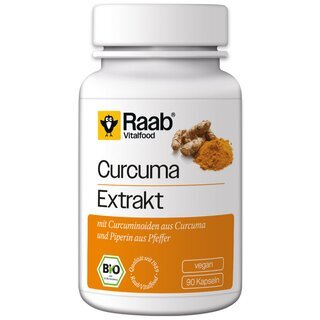 Raab BIO Curcuma forte 90 Kapseln à 500 mg