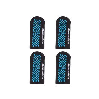 2-4 PAAR ABS Wellness-Socken mit Polstersohle blaue ABS 43-46 4Paar