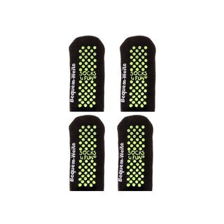 2-4 PAAR ABS Wellness-Socken mit Polstersohle grüne ABS 39-42 4Paar
