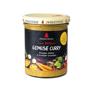 Zwergenwiese Soul Kitchen Gemse Curry 370g
