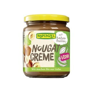 Rapunzel Nougat-Creme mit Kakaobutter 250g