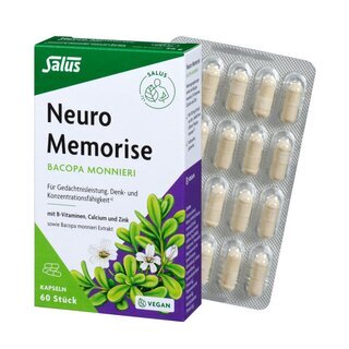 Salus Neuro Memorise Bacopa monnieri Kps 60 Kps.