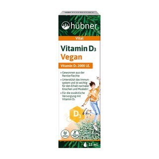 Hbner hbner Vitamin D3 Vegan 15ml