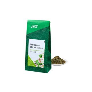 Salus Weißdornblätter mit Blüten Tee Bio 100g
